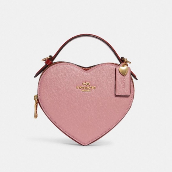 Coach Handbags - Coach Heart Crossbody in Colorblock